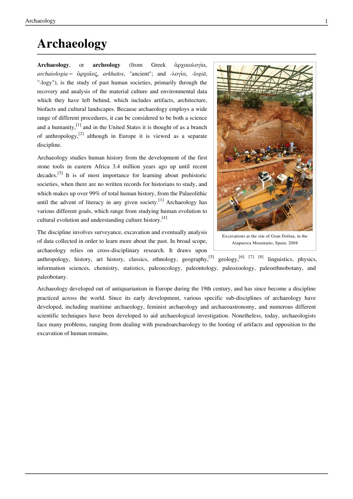Arheologie | PDF | Archaeology | Excavation (Archaeology)