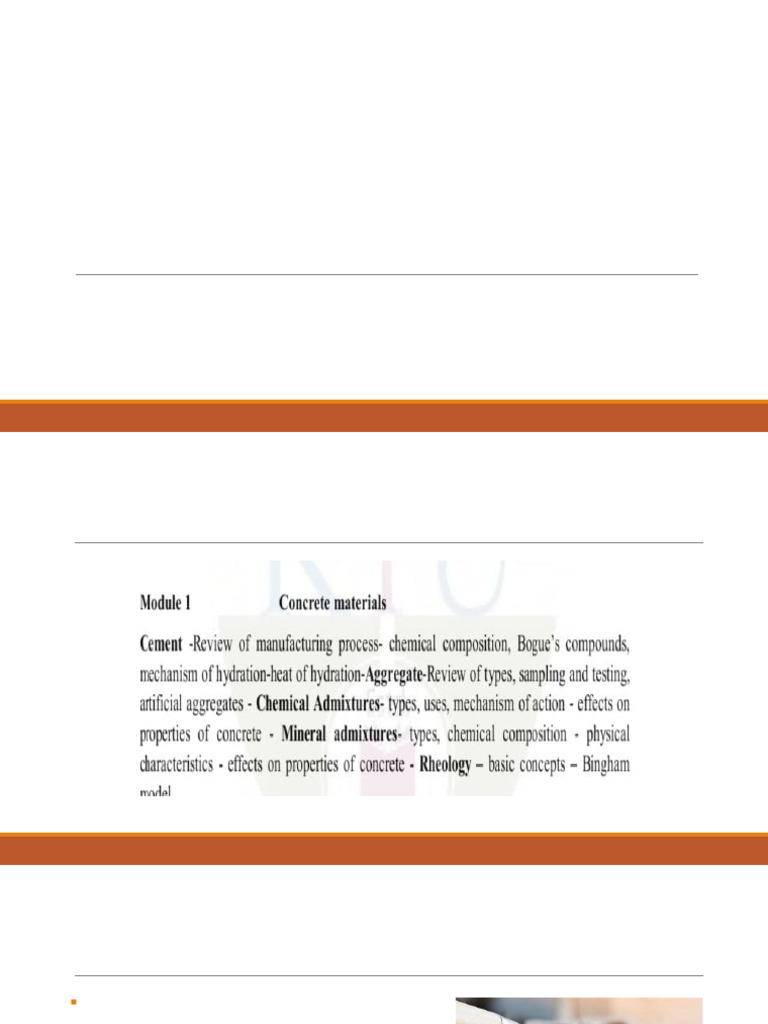 ACT MOD 1 MCET | PDF | Concrete | Construction Aggregate