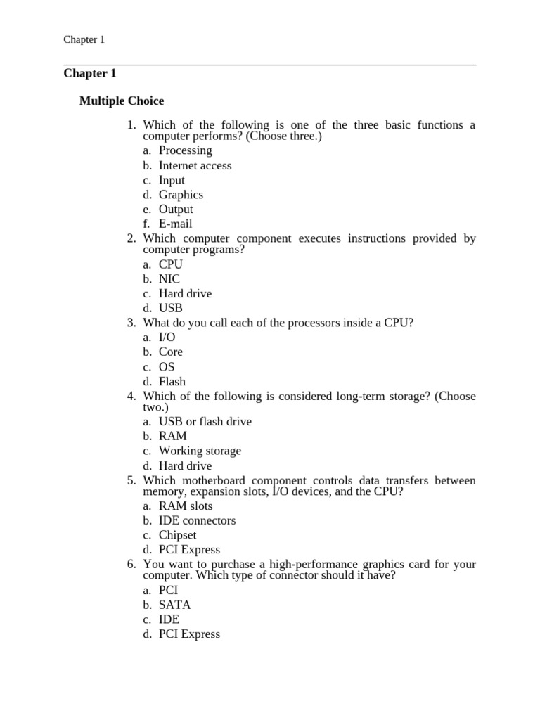CH1 | PDF | Computer Network | Network Interface Controller