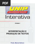 Slides do E.A.D. da disciplina de I.P.T. unidade I