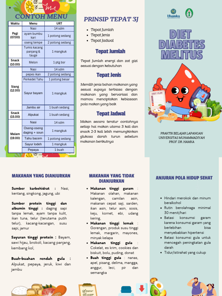 Menu Sehat untuk Diabetes Melitus | PDF