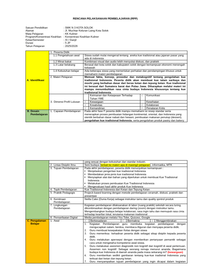 Contoh Rpp Deep Learning