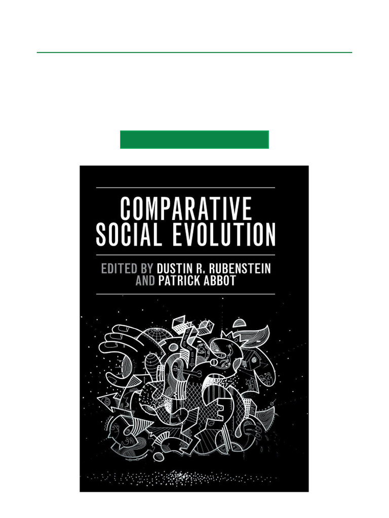 Comparative Social Evolution Full-Feature Download | PDF | Biological ...