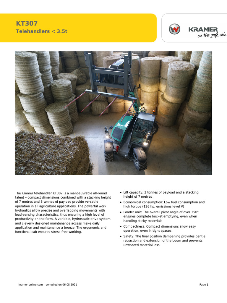 Kramer KT037 | PDF