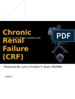 Chronic Kidney Disease - SISON, JULIUS