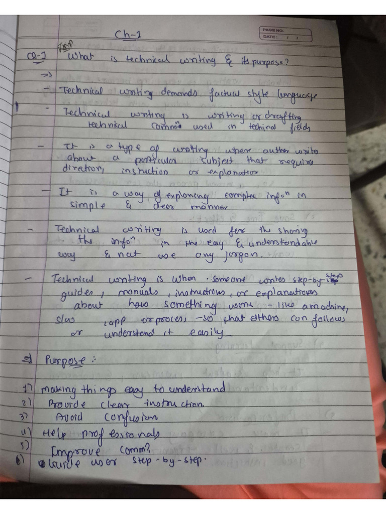 Twss CH 1 Notes | PDF