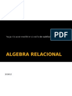 Algebra Relacional