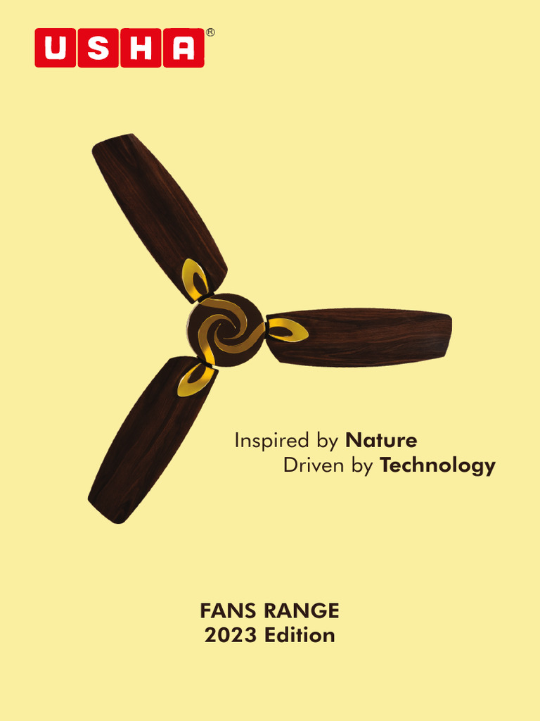 Usha Fan | PDF | Motor Vehicle | Vehicles