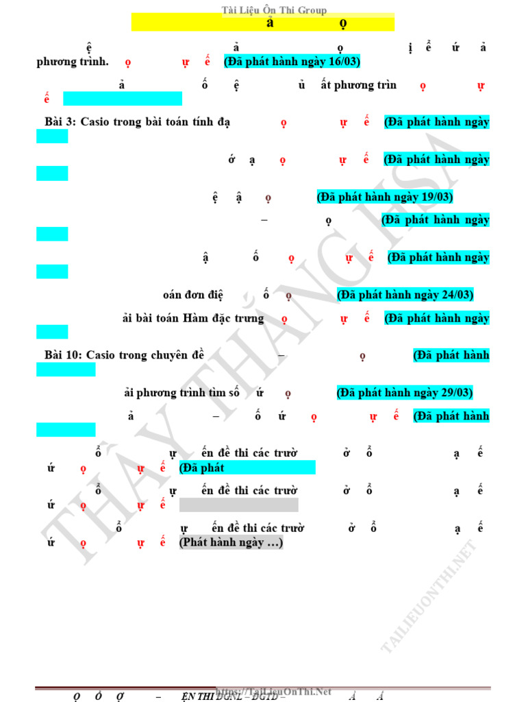 Bi 14 - B TR Casio | PDF