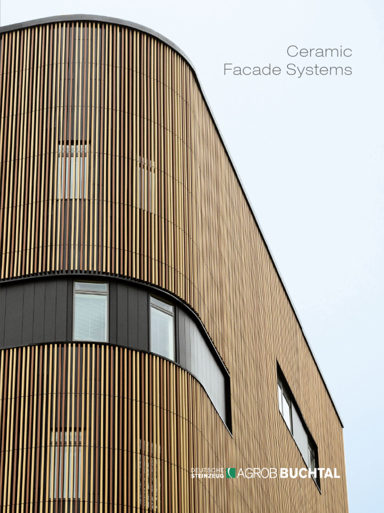 Ceramic Facade Systems Overview | PDF | Building Insulation | Green ...