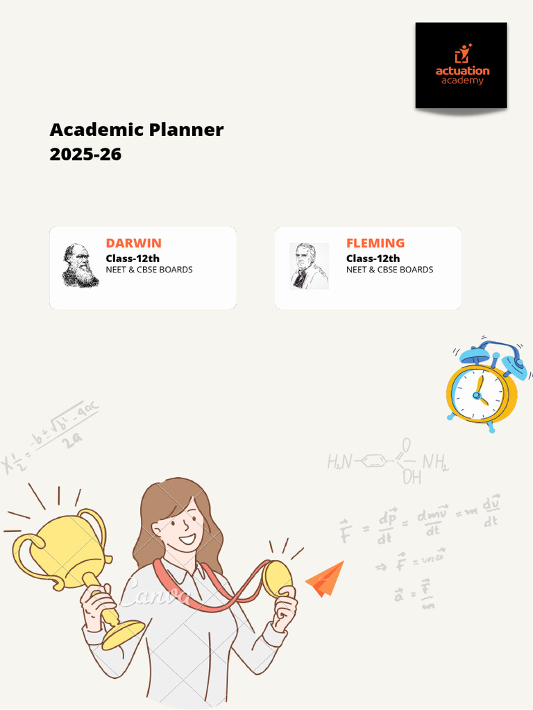 Academic Planner Ggn Pdf Neet Pdf Chemistry Plants