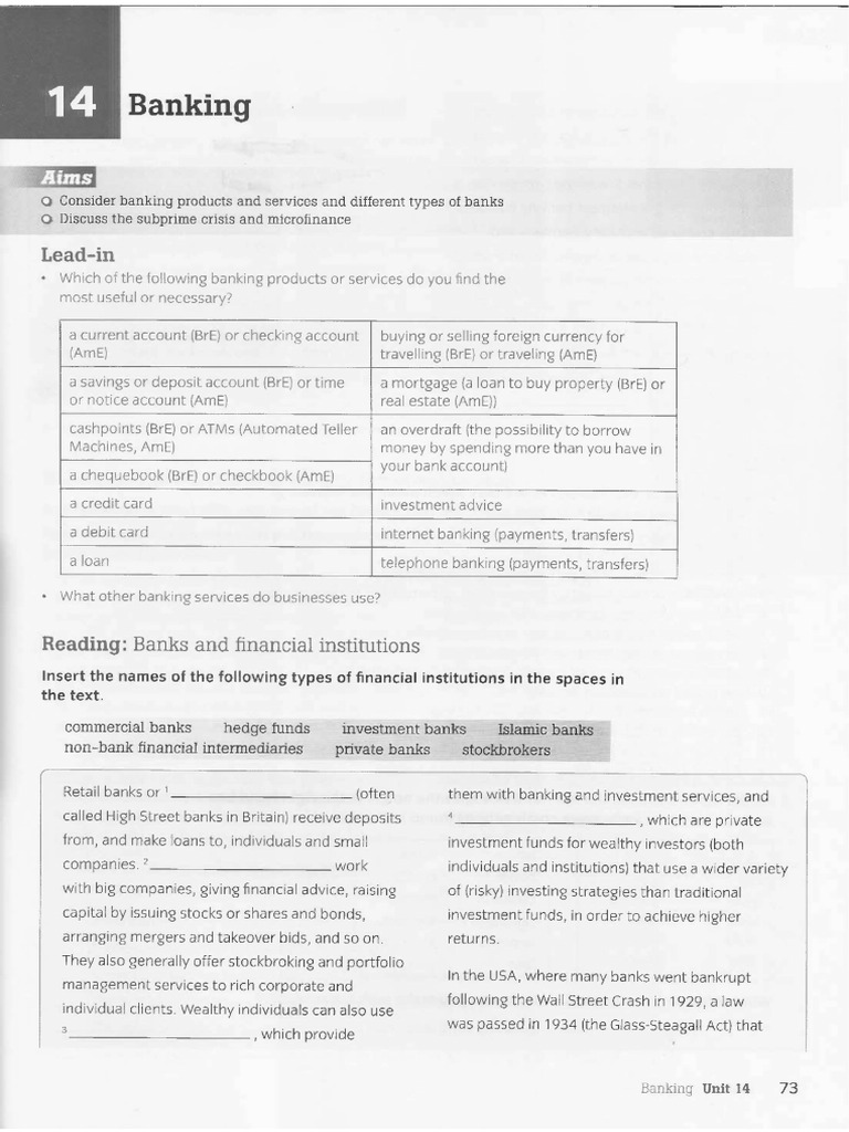 Banking | PDF