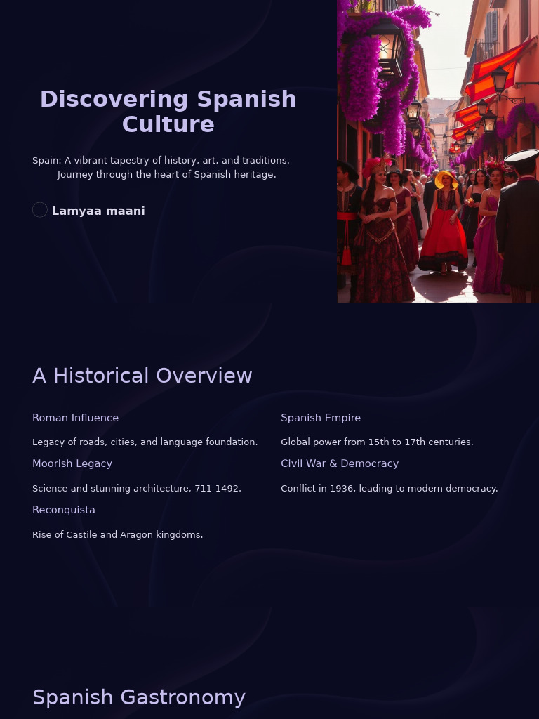 Discovering Spanish Culture | PDF | Spain