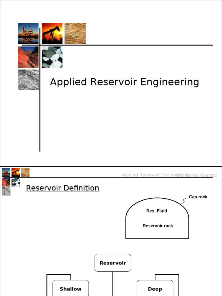 Applied Reservoir | PDF | Petroleum Reservoir | Petroleum