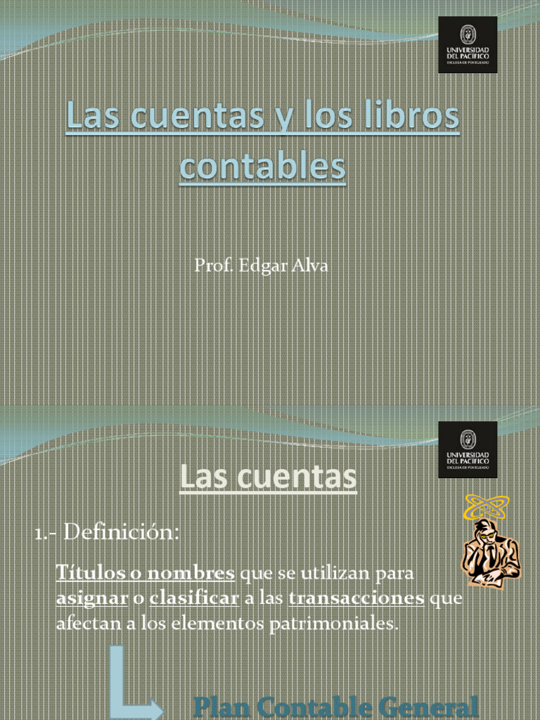 7 Las Cuentas y Los Libros Contables | PDF | Contabilidad | Hoja de balance
