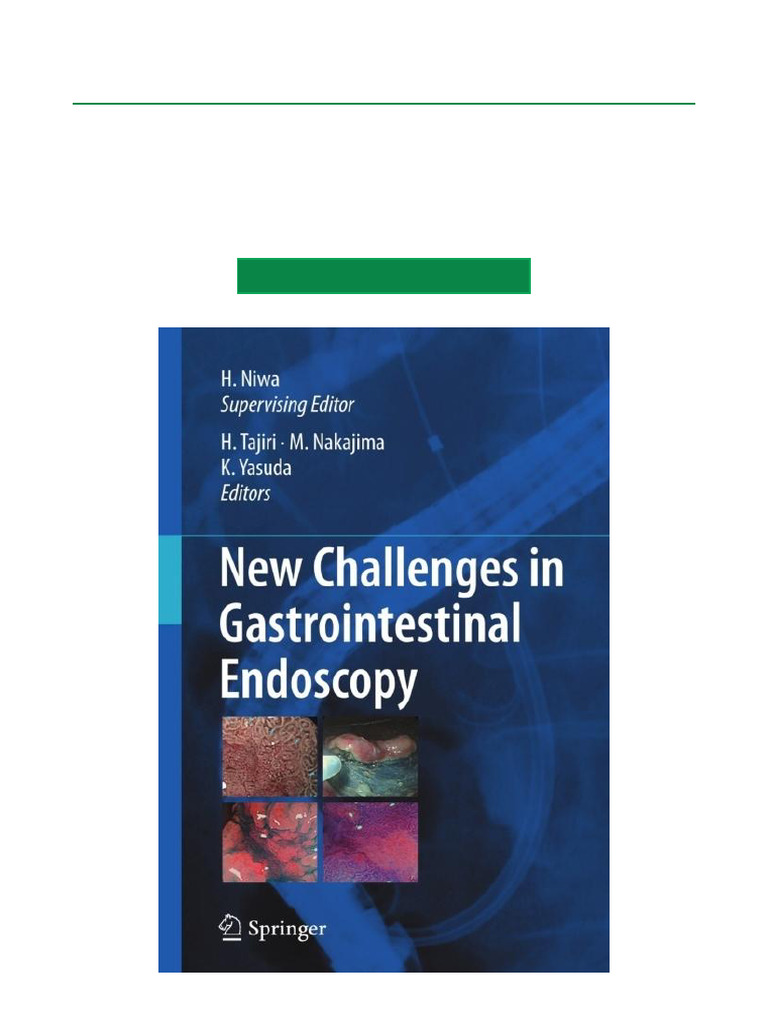 Download New Challenges in GI Endoscopy | PDF | Stent | Colonoscopy