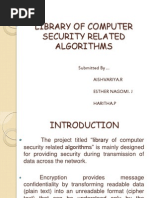 Download Library of Computer Security Related Algorithms by Haritha Greeny SN85941155 doc pdf