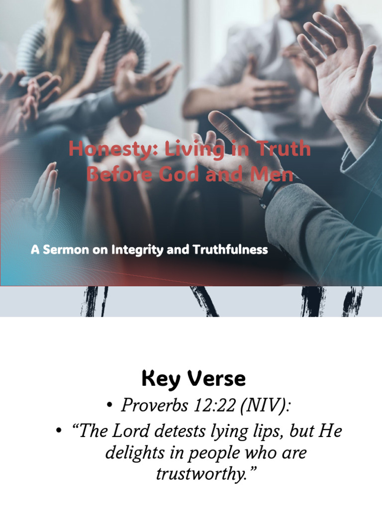 Embracing Honesty and Integrity | PDF