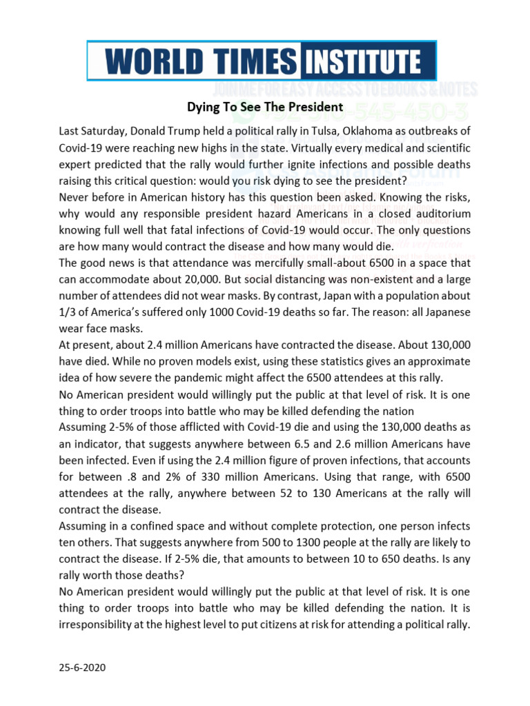 Articles of The Day 25th June | PDF | Populism | Pakistan