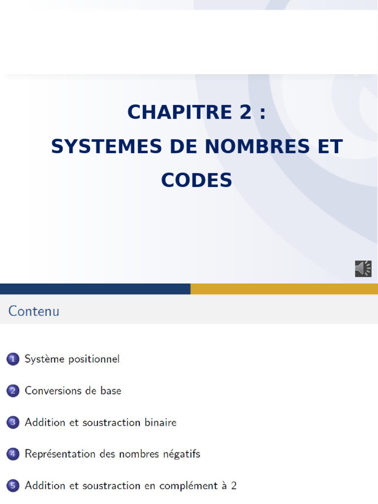 Chapitre 2 | PDF