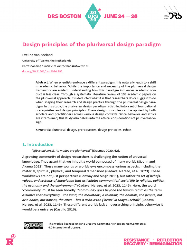 Pluriversal Design Principles Explained | PDF | Design | Knowledge