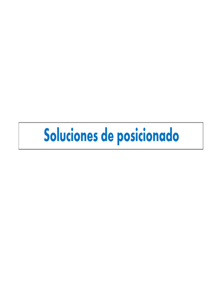 Soluciones de Posicionado | PDF | Realimentación | Aceleración
