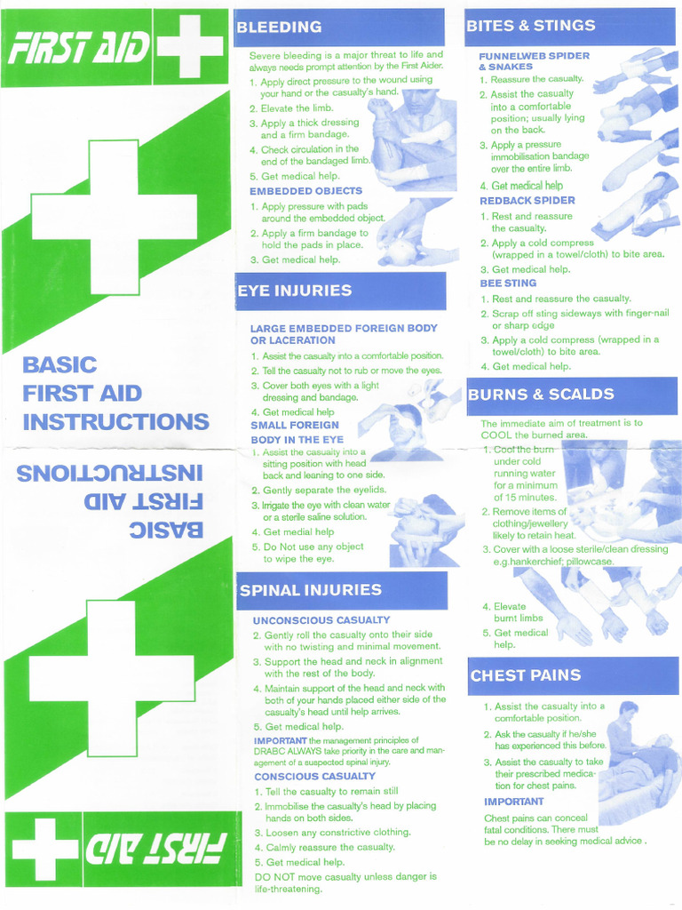 First Aid Box Manual | PDF