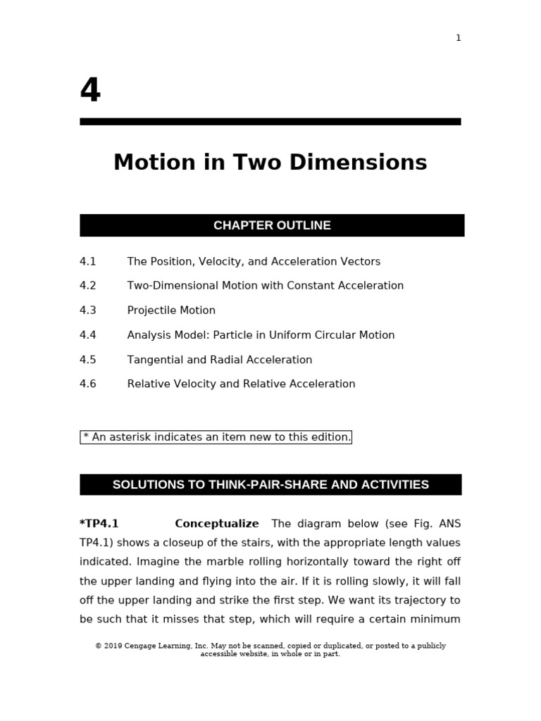 Two-Dimensional Motion Analysis | PDF | Acceleration | Velocity