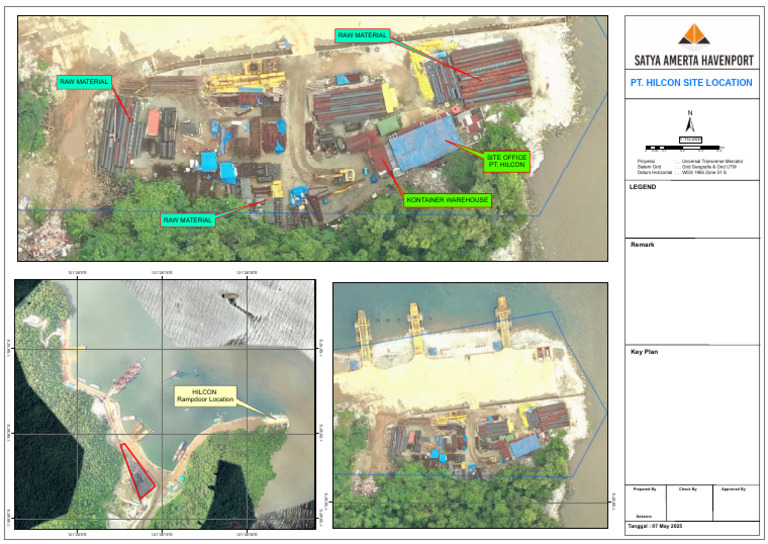 PT. Hilcon Site Location Map | PDF