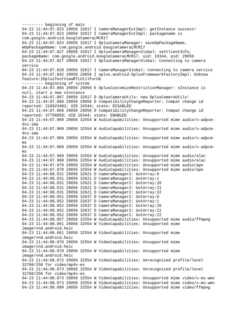 Log Cat 1745383447526 | PDF | Computer Programming | Software Engineering