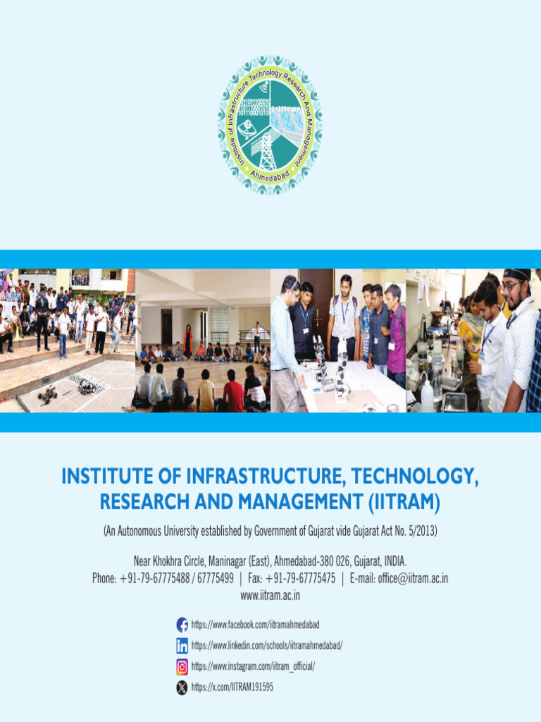 IITRAM Brochure | PDF | Engineering