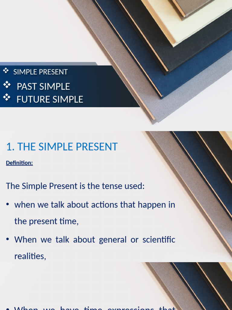 002 - Simple Present + Past Simple + Future Simple. | PDF | Verb ...
