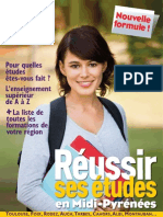 Réussir Ses Études en Midi Pyrénées 2012