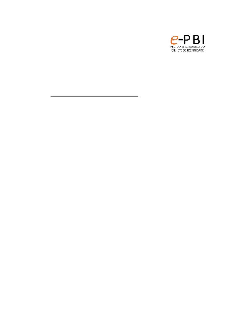 Agendamento Presencial para Emissão de BI | PDF