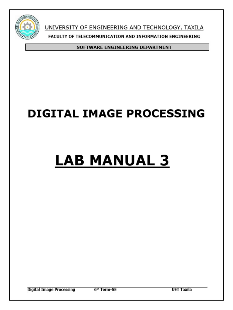 Dip Lab Manual 3 Updated | PDF | Rgb Color Model | Pixel