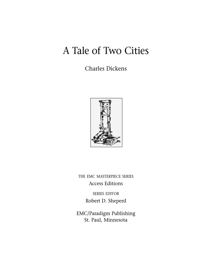 A Tale of Two Cities Overview | PDF | Charles Dickens | A Tale Of Two ...