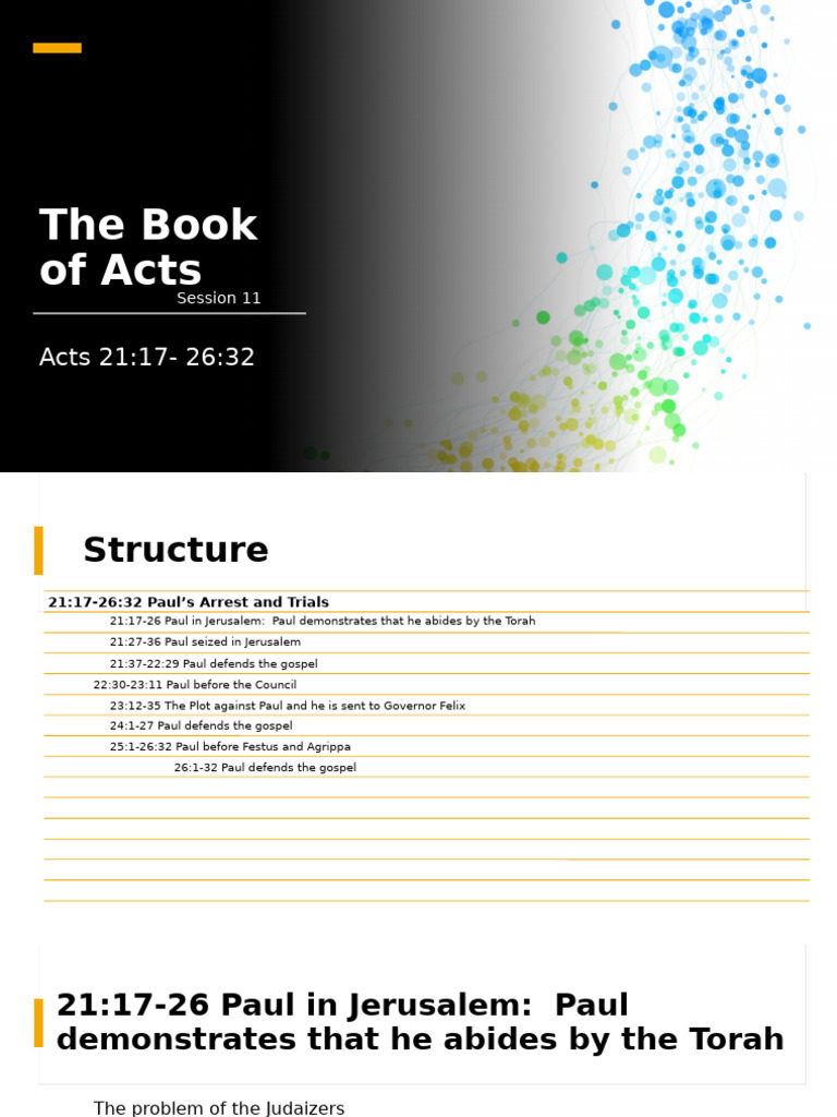 Paul's Arrest and Trials in Acts | PDF | Paul The Apostle | Acts Of The ...