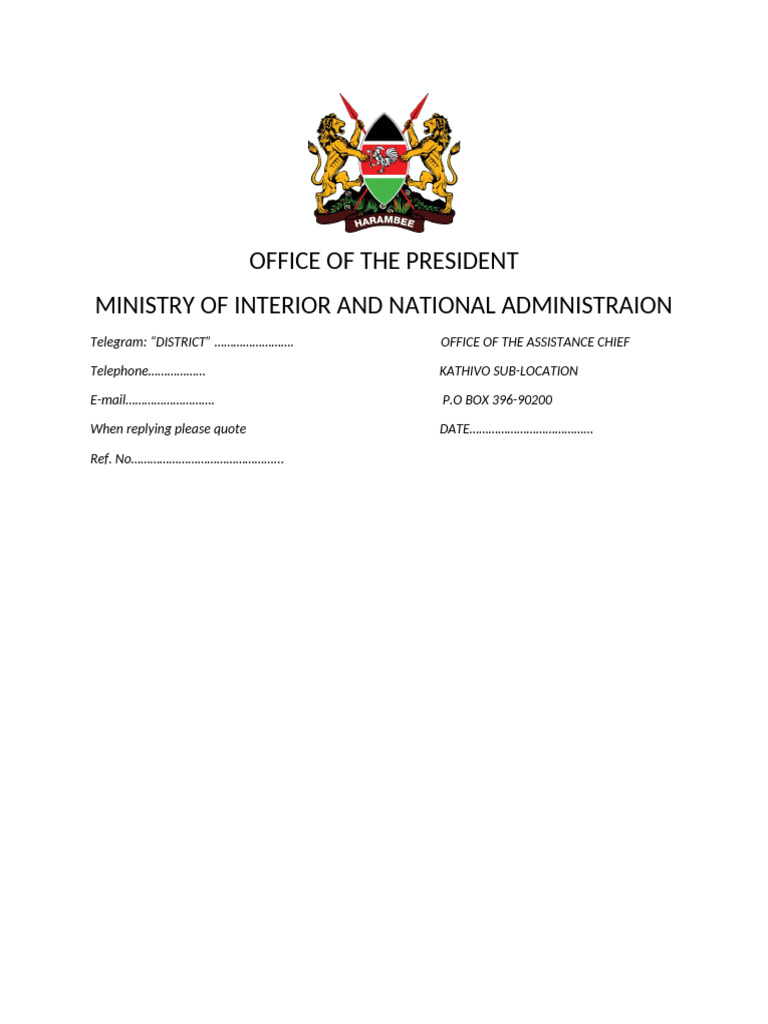Office of The President | PDF