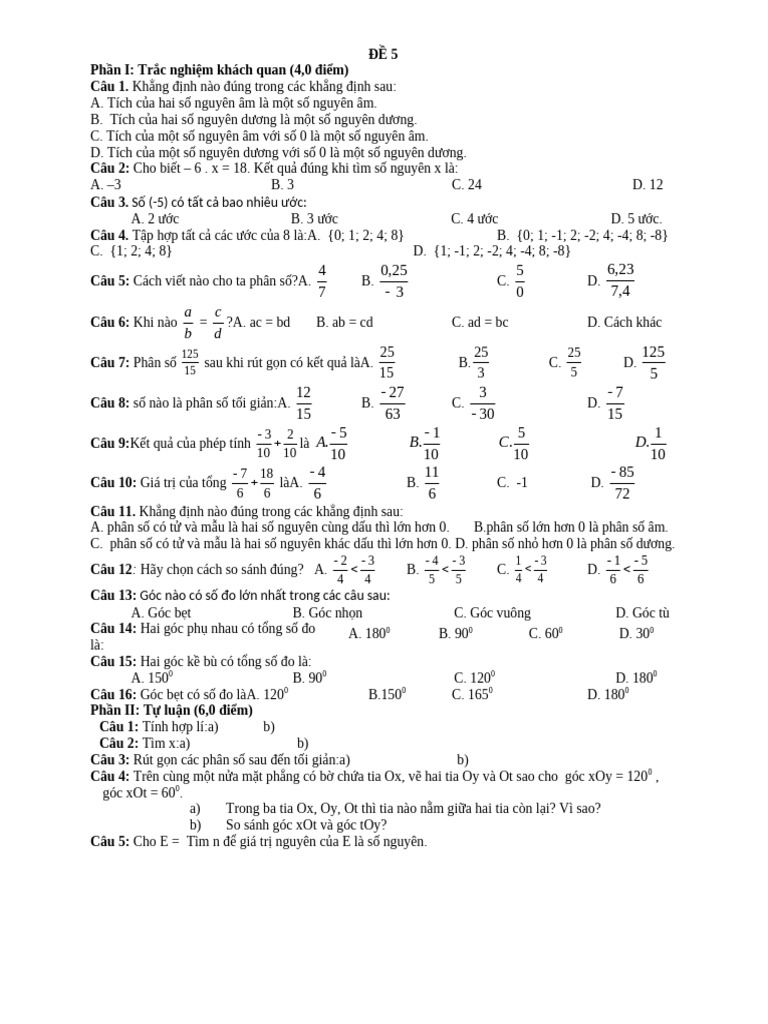 De 5 | PDF