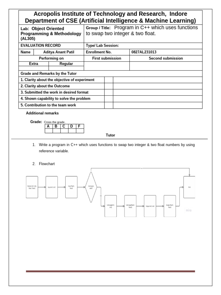 C++ Programs for OOP Lab Tasks | PDF | Parameter (Computer Programming ...