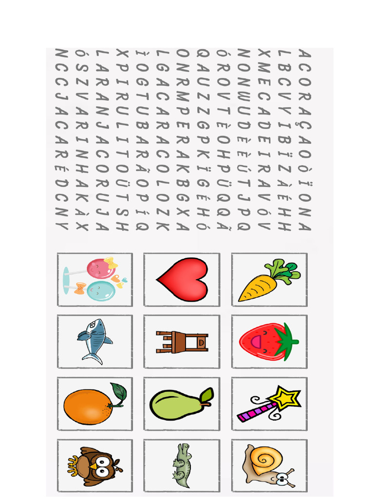 Caça Palavras R | PDF