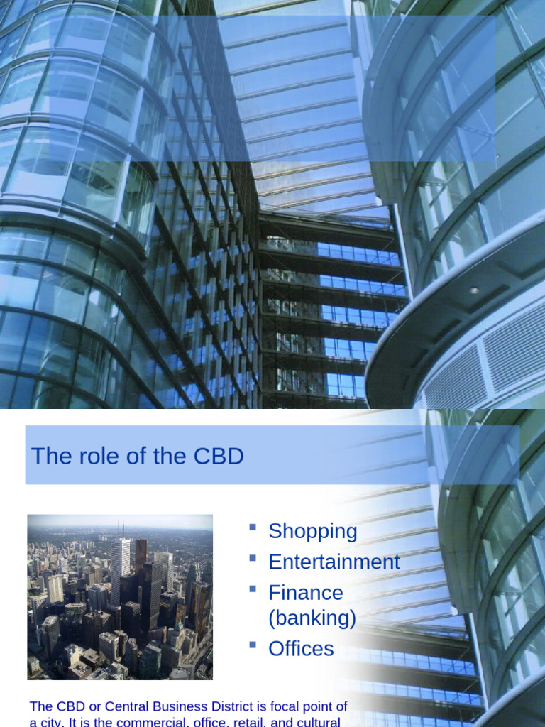 Central Business District | PDF