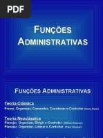 Funções Administrativas