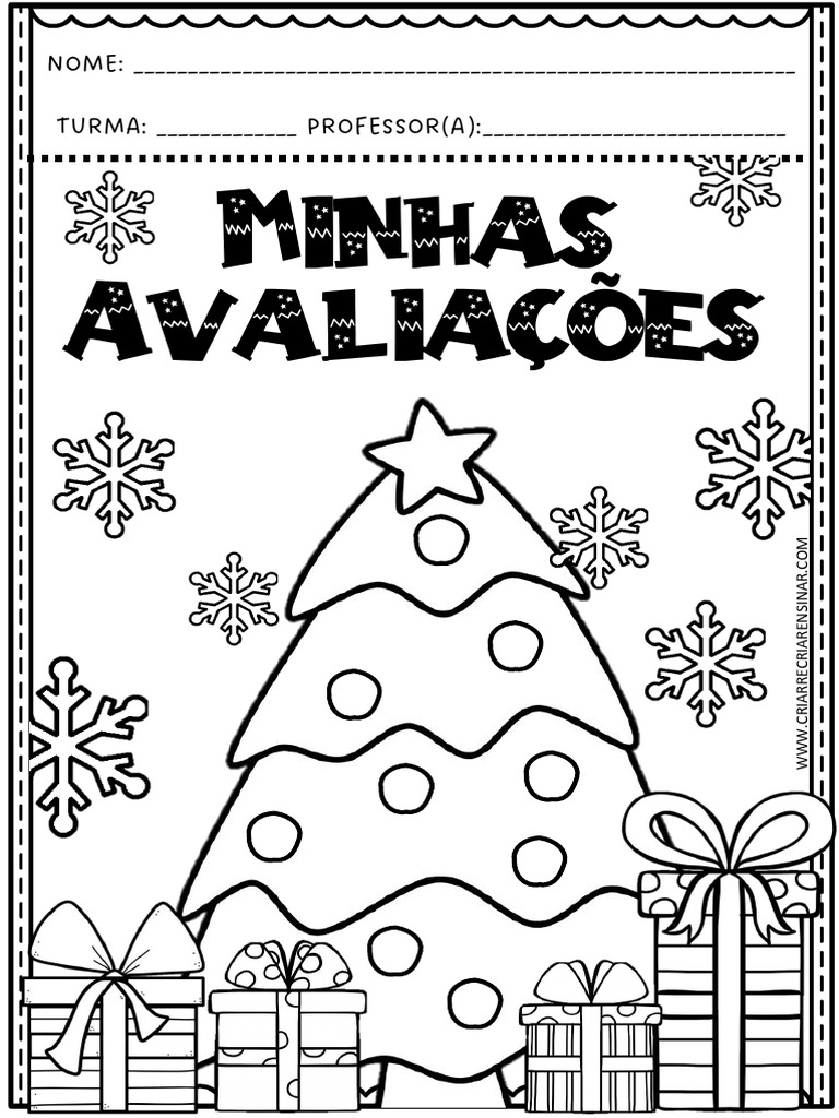 Capas de Avaliações de Natal | PDF