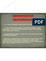 Definition of Musharakah