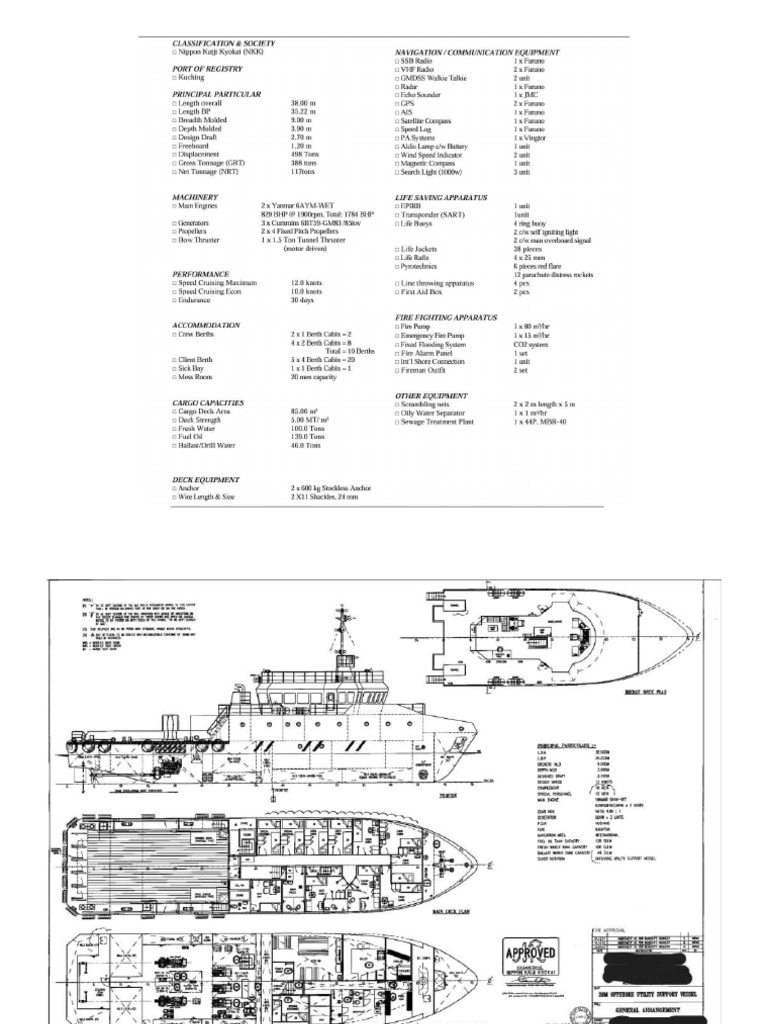 Specification OSV | PDF