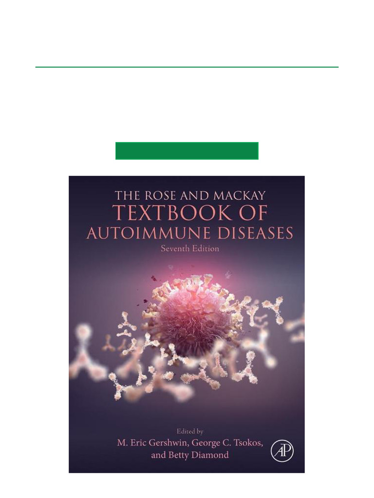 The Rose and Mackay Textbook of Autoimmune Diseases - 7th Edition ...