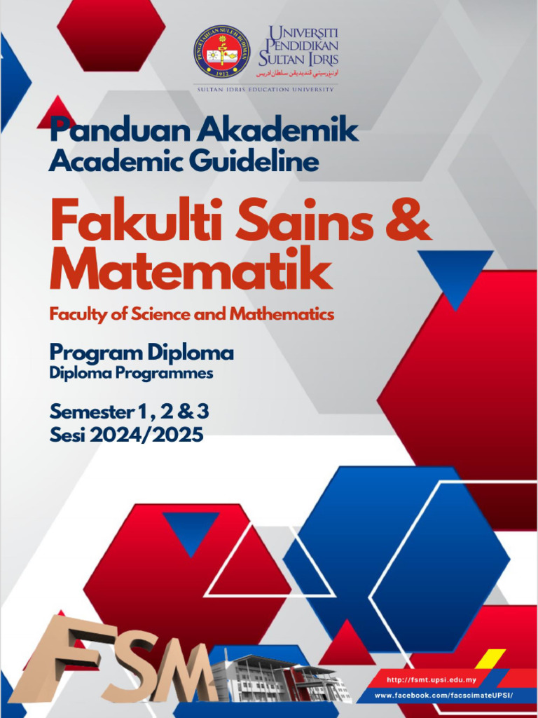 Buku Panduan Akademik Diploma Sesi 2024 2025 E241 | PDF
