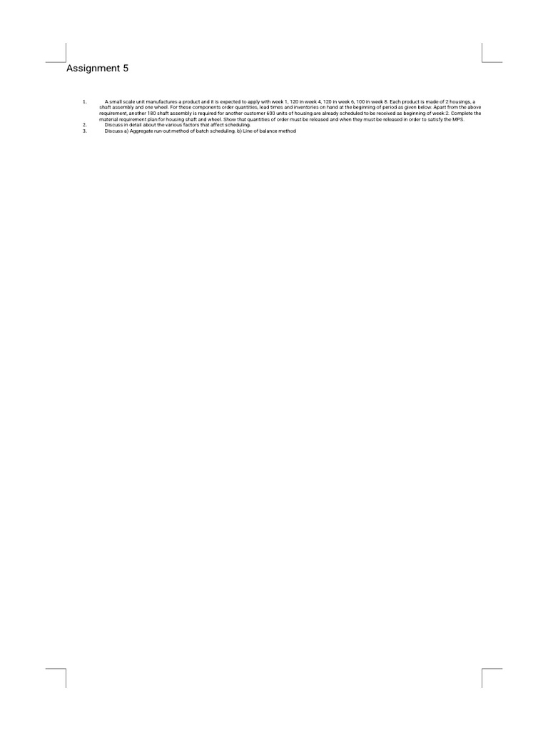 Assignment 5 | PDF