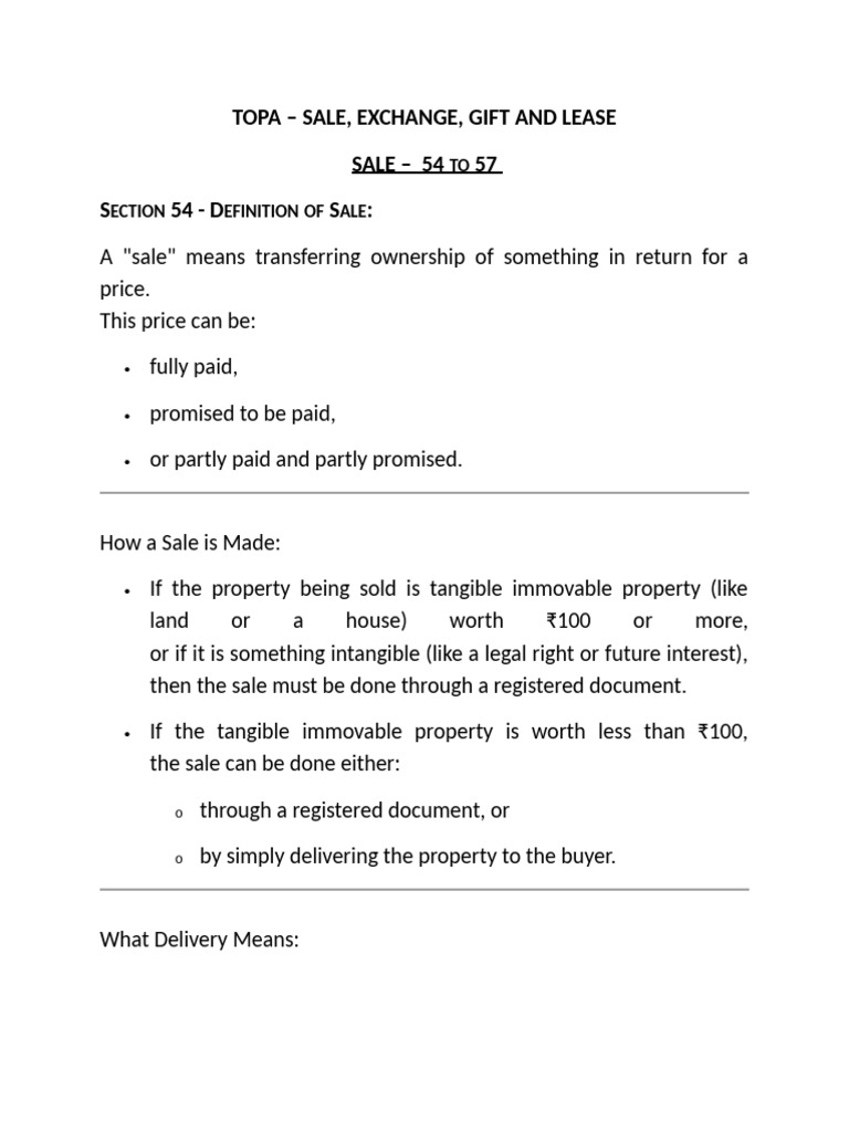 TOPA Sale and Buyer-Seller Duties | PDF | Lease | Leasehold Estate